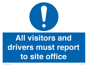 Visitors & drivers to office